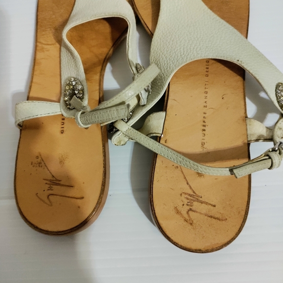 Giuseppe Zanotti  Leather sandals - size EU 40 - Picture 4 of 8